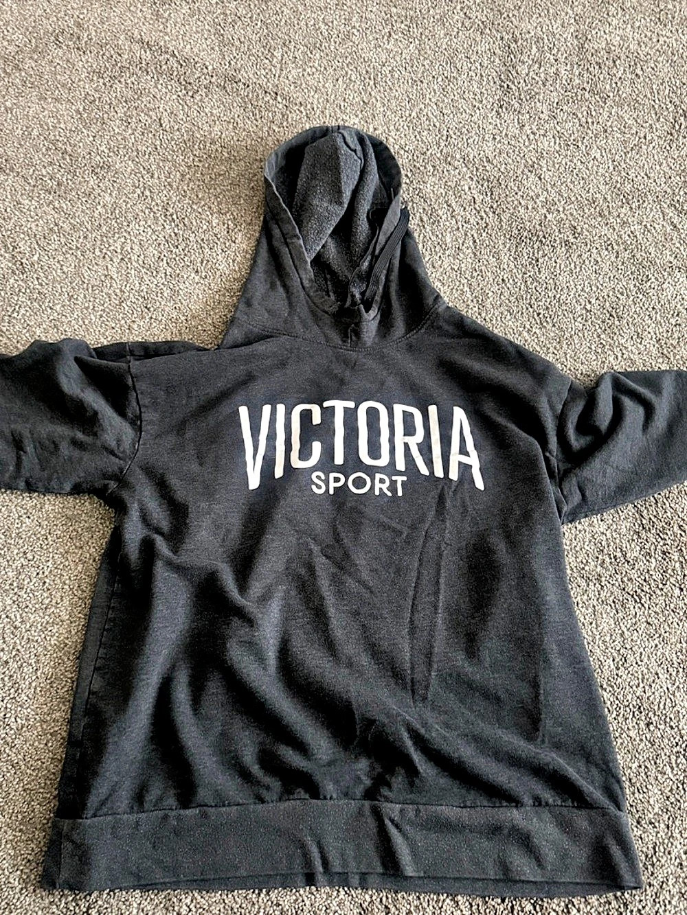 Victoria's Secret Sport Black Pullover Hoodie